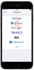 iPhone Exchange Setup iPhone Exchange Setup - step 4